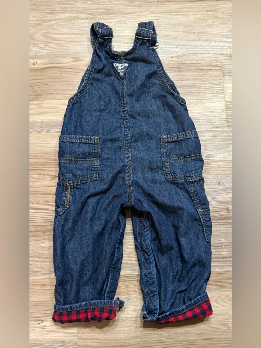OshKosh B'gosh lined throughout Denim Overalls